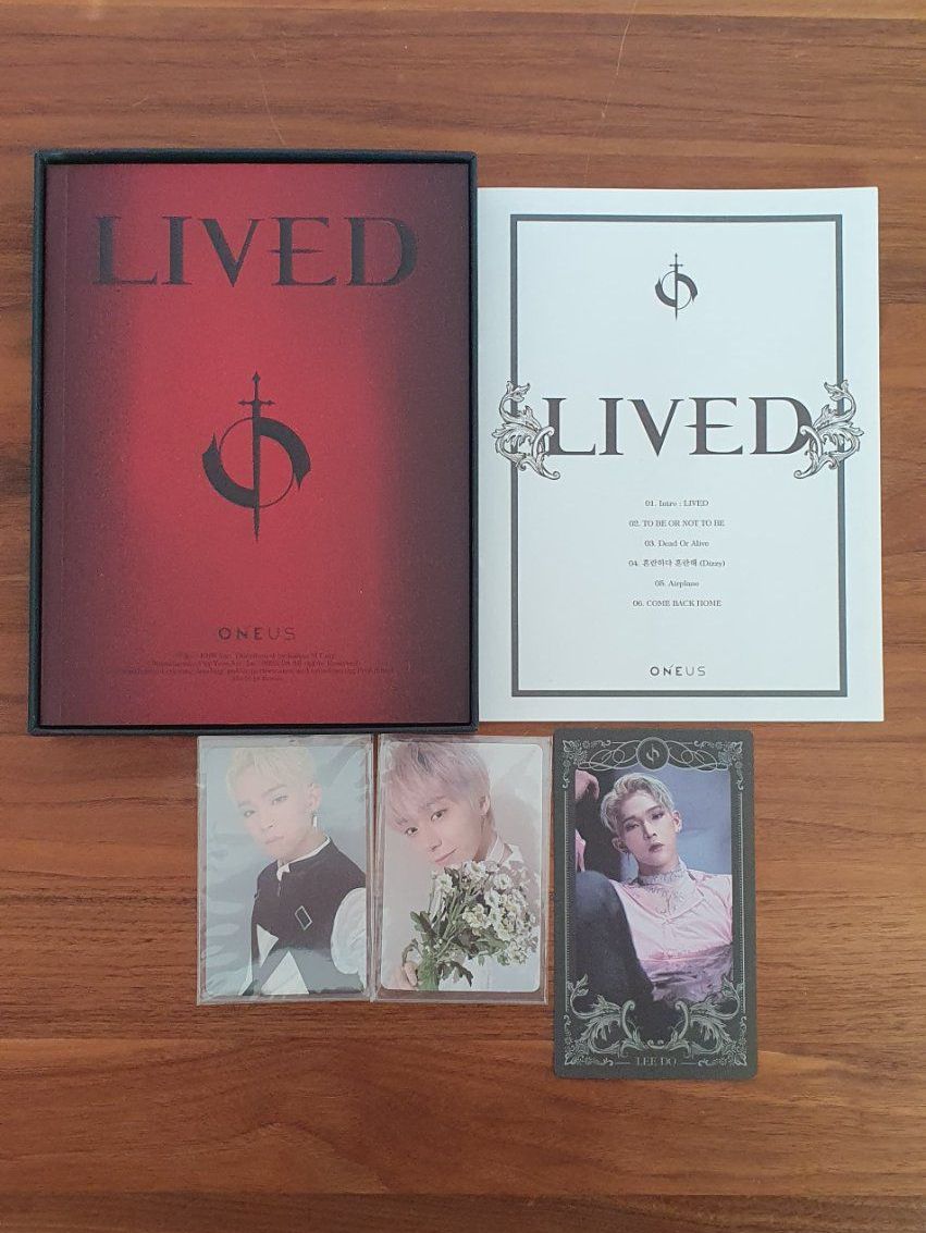 CD: ONEUS 4th Mini Album Lived – Usato da Kriens venduto da befor83 2