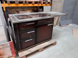 Tiba Kombiherd mit elektrischem Rechaud