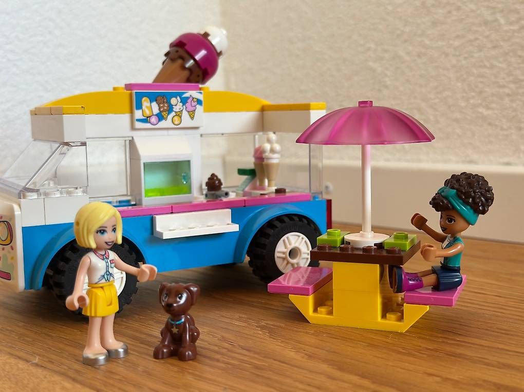 Spielzeuge: LEGO Friends, Eisdiele-/ wagen – Gebraucht aus Laufen von triplefever 1