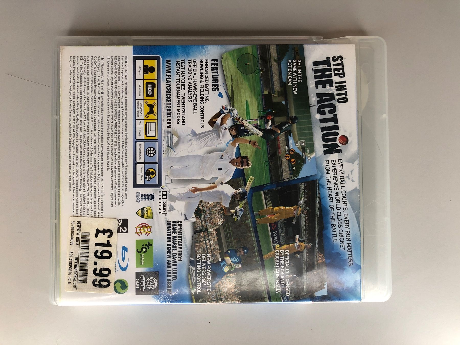 Sony Jeux: International Cricket 2010 - PS3 – D'occasion à St.gallen par taduz 1
