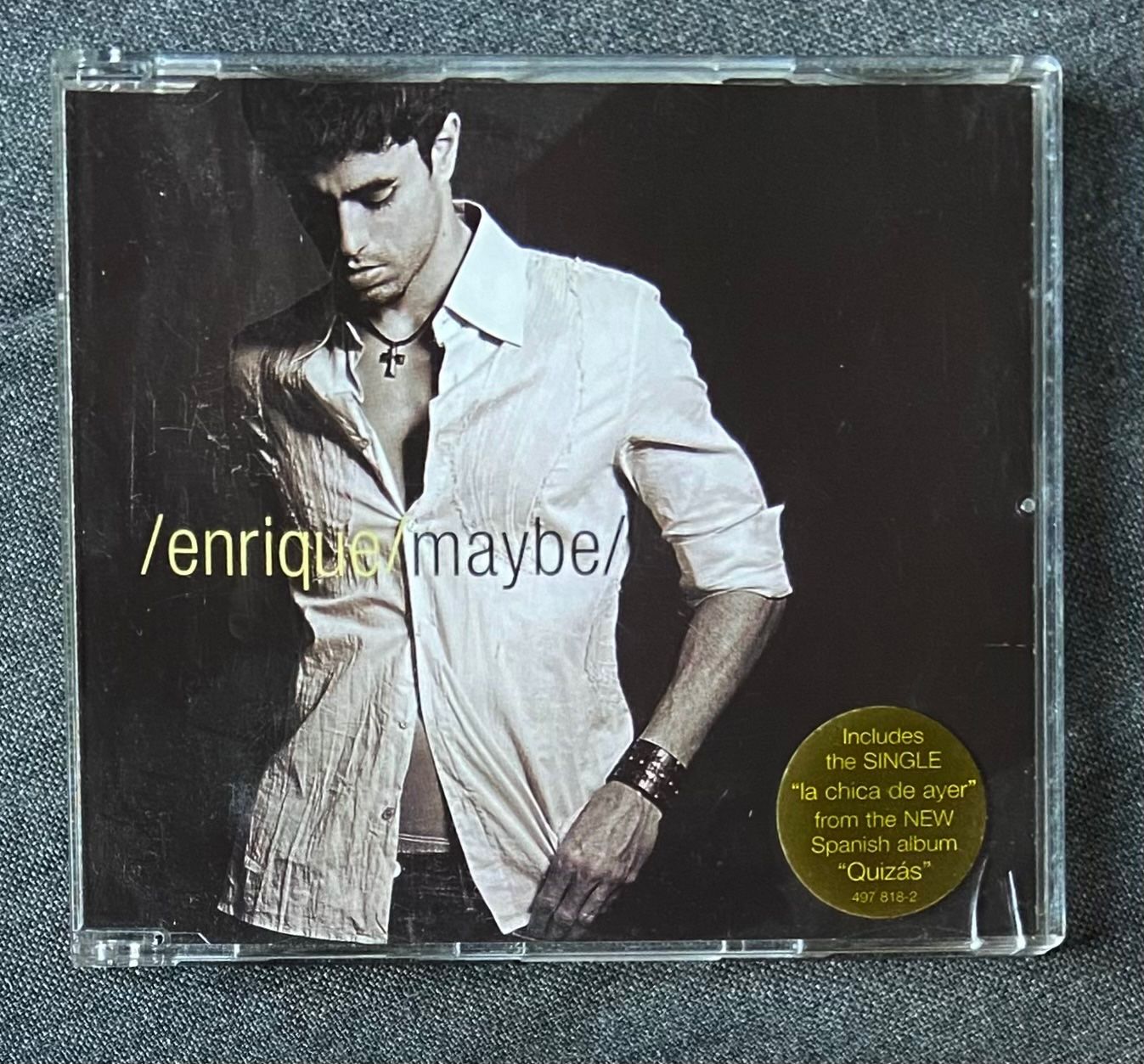 CDs: Enrique Iglesias CD Maybe • Maxi/Single – Gebraucht aus Luzern von Lycka