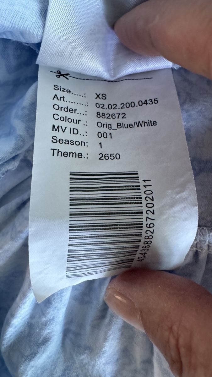 Vestiti: Minikleid blau weiss Gr XS – Nuovo (secondo la descrizione) da Hünenberg See venduto da Schulers 5