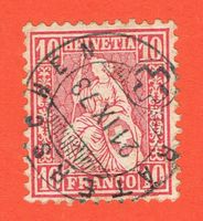 sitzende Helvetia Räterschen