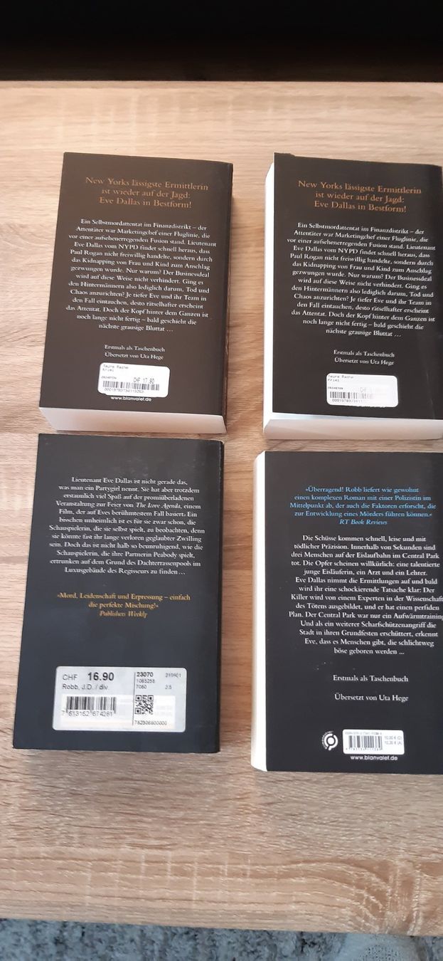 Libri: J. D. ROBB Krimis – Usato da Altendorf venduto da Medili1 1