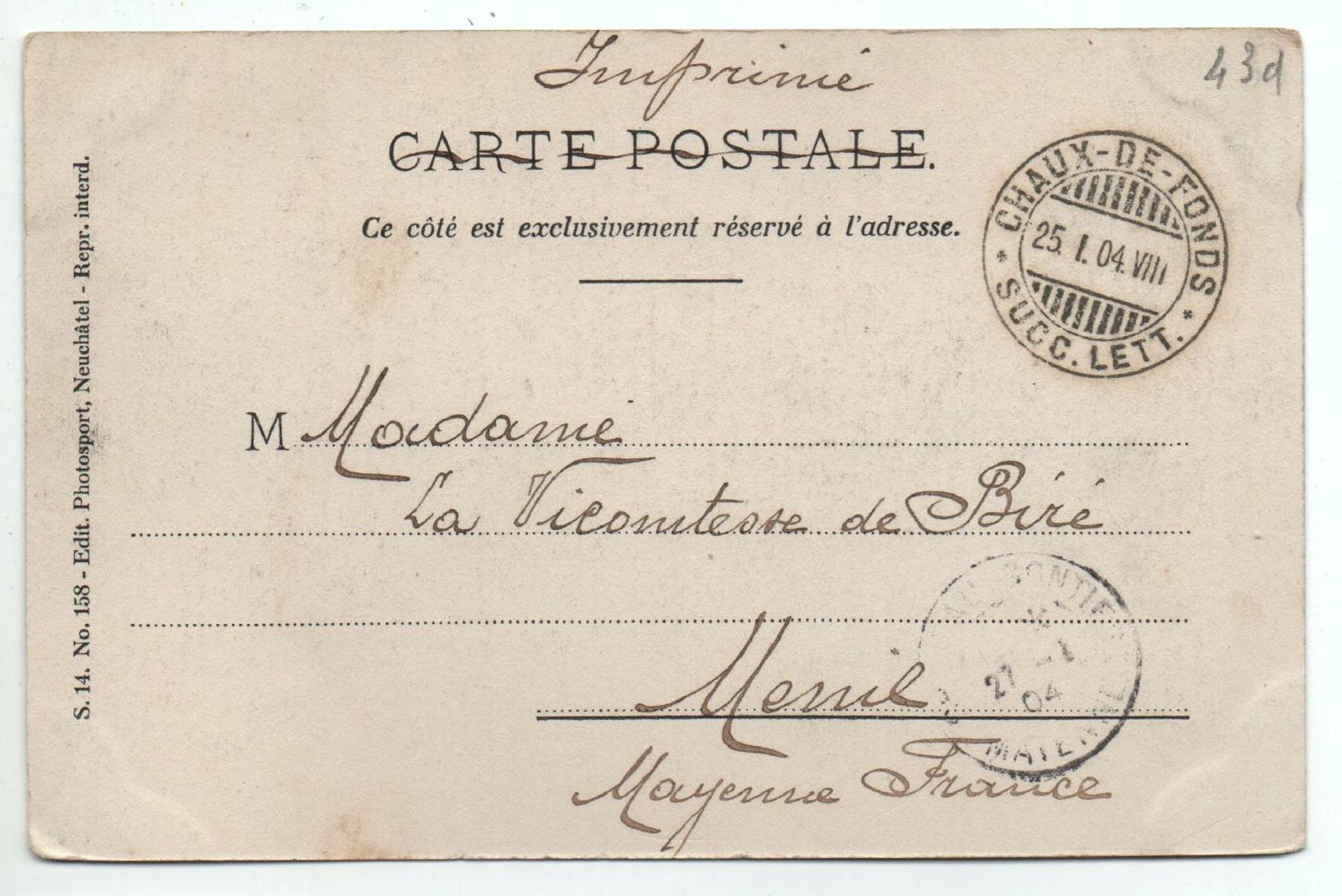 Cartes postales: CHÂLETS DES GRISONS Graubünden – D'occasion à Jona par philajona 1