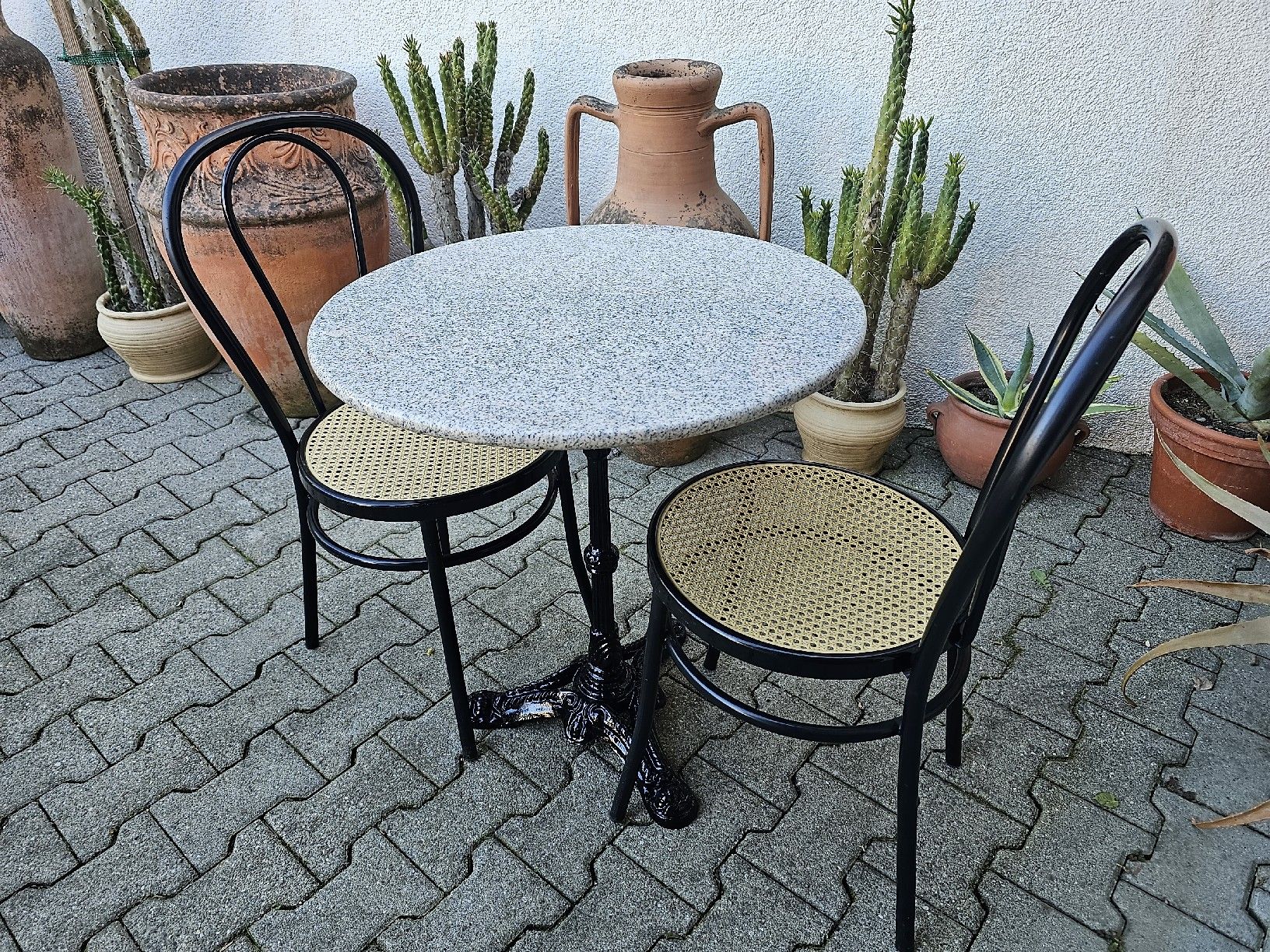 Tavoli: Bistrotisch Granittisch 2 Stühle – Usato da Villnachern venduto da hasta08 7