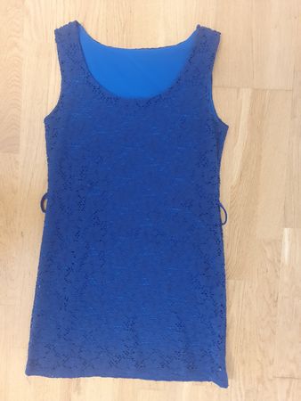 Kleid blau