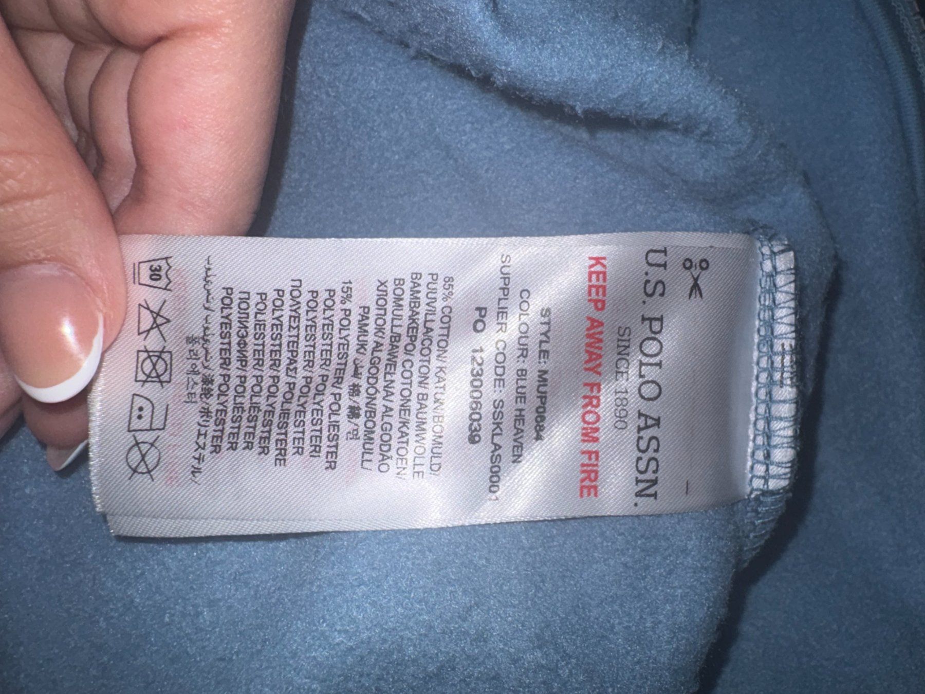 US Polo Giacche: Blaue Polo Jacke – Usato da Oberengstringen venduto da pri_c8jk 4