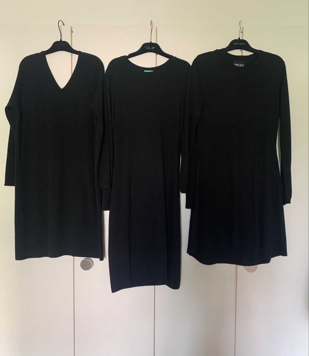 Kleider: 3 Robes noires neuves taille S – Neu (gemäss Beschreibung) aus Gland von TallyEva