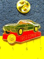 CHEVROLET CORVETTE 1963 AUTO PIN GLASIERT VINTAGE
