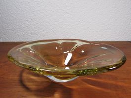 Vintage Glasschale Hana Machovska Mstisov Glashütte 60er