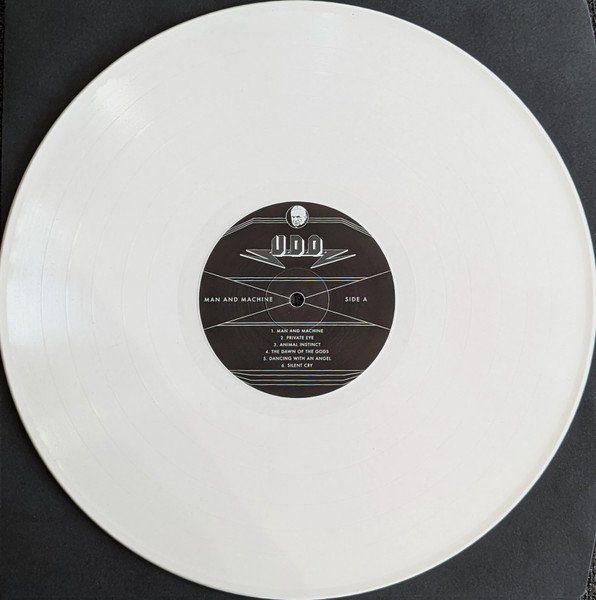Dischi in vinile: U.D.O. Man And Machine - Limited Edition, White Vinyl – Nuovo e nell'imballaggio originale da Brittnau venduto da Zibu 6