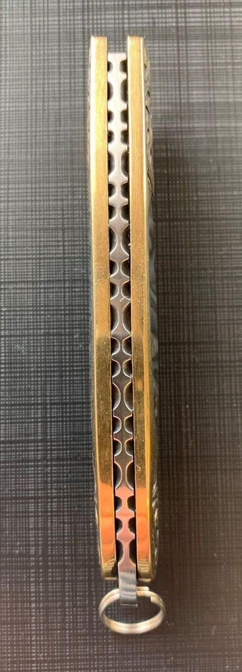 Accessori: Taschenmesser Perlmutt - Messing – Nuovo e nell'imballaggio originale da Burgdorf venduto da XJ6 1