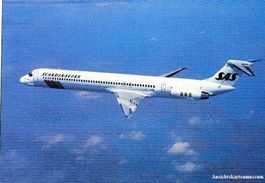 SAS - Scandinavian - MD-81 + c1985