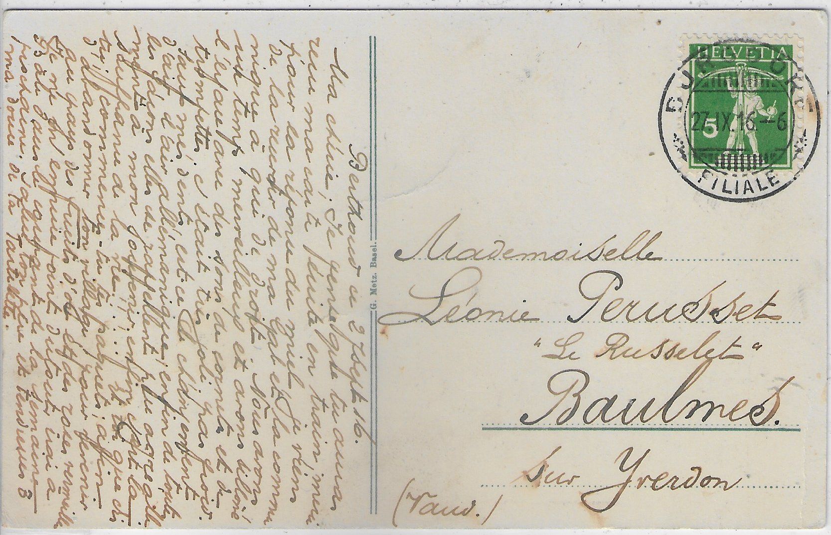 Cartoline postali: Burgdorf - Schloss – Usato da Ettingen venduto da Kartenplanet 1