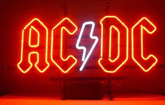 AC/DC Neon Leuchtreklame | Kaufen auf Ricardo