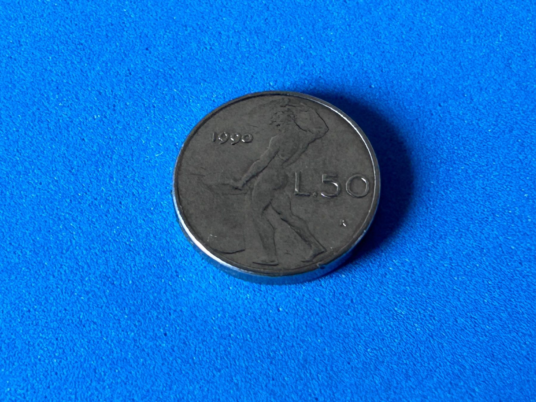 Toutes les monnaies: Italy - 50 Lire 1990 – D'occasion à Corcelles NE par AJKader 2