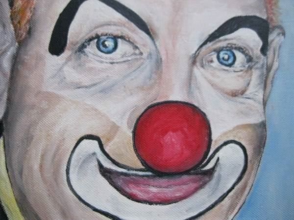 Dipinti: Rose de Kali "der Clown" / Oelbild – Usato da Ulisbach venduto da Heidi1969 3