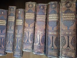 Nouveau Larousse Illustré - Collection Complète Rare!