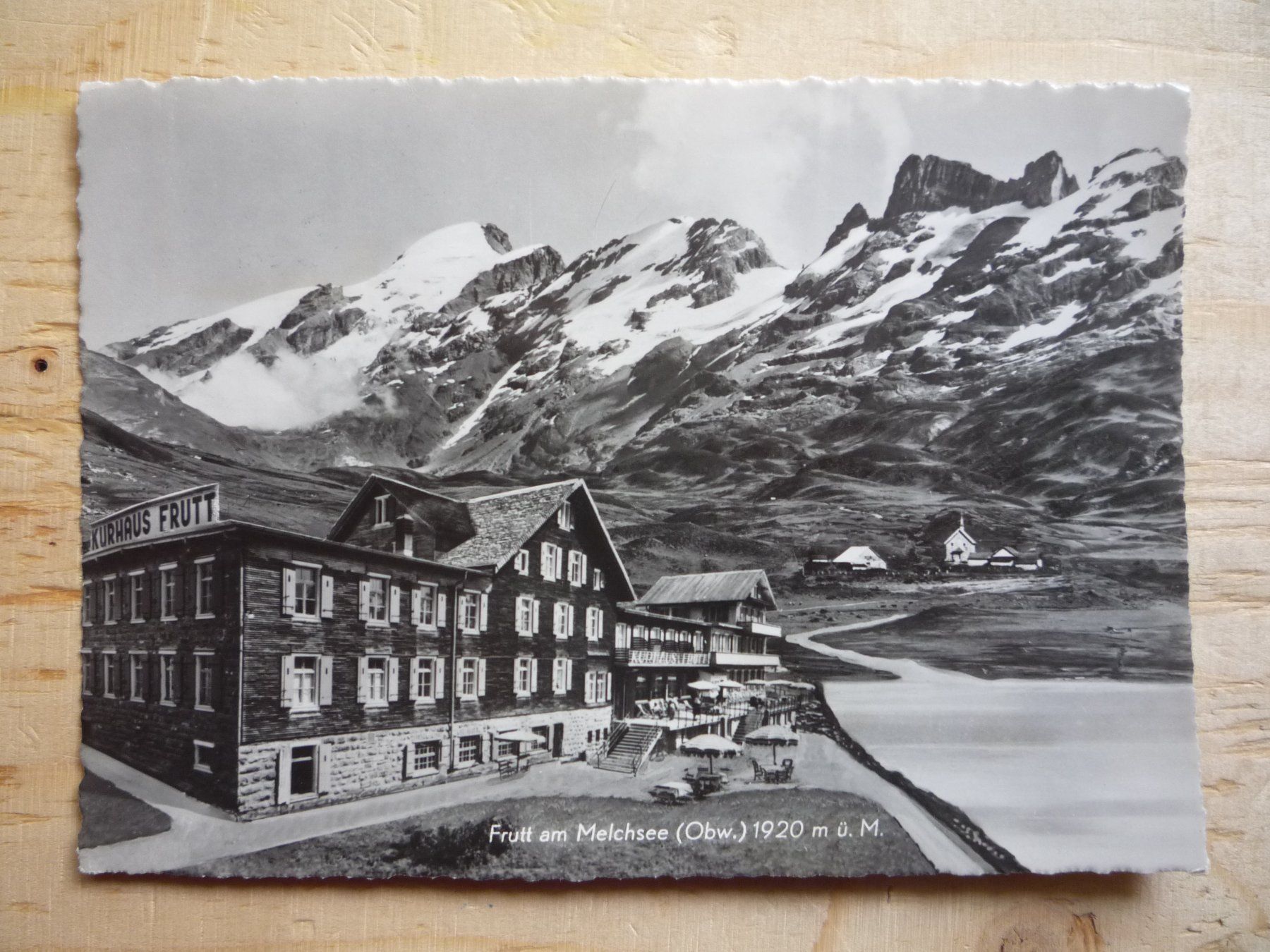 Cartoline postali: Frutt am Melchsee, 19.VIII.52 – Usato da Rieden SG venduto da Brockehuesli