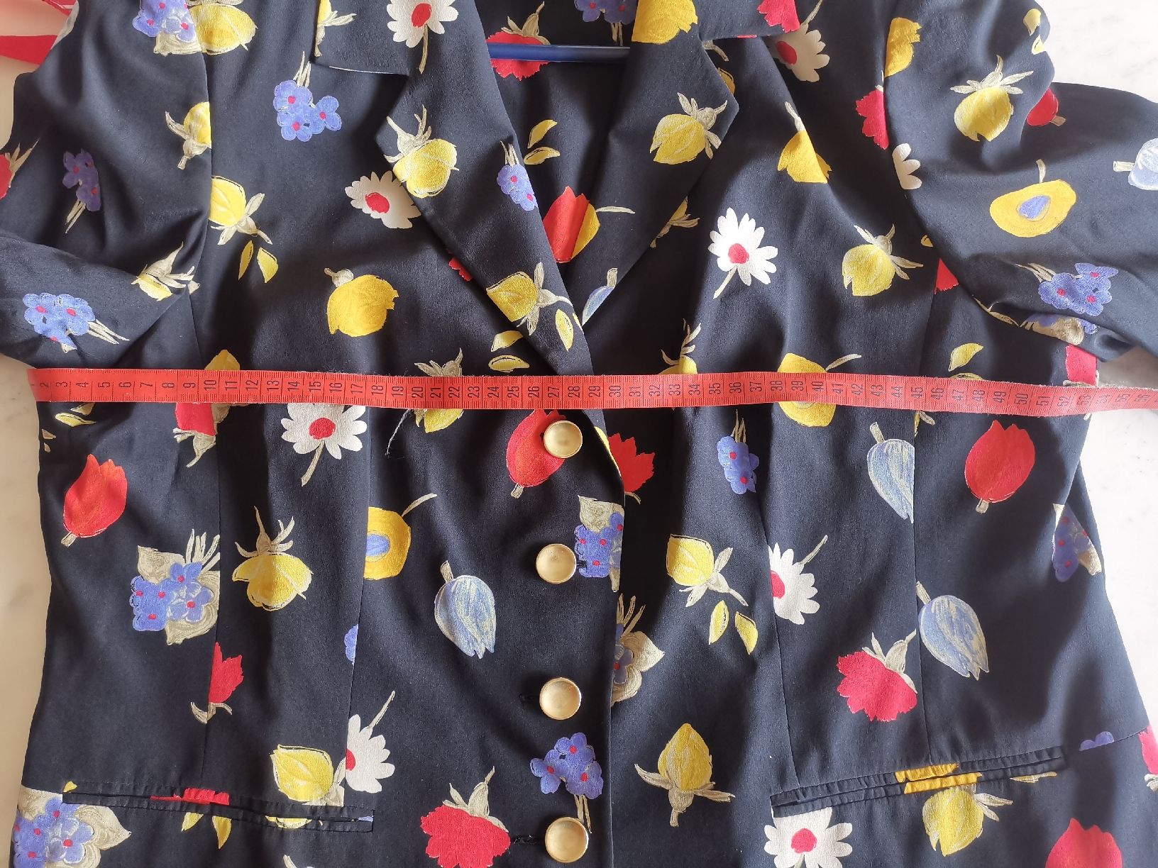 Jacken: Floraler Blazer, reine Seide – Neu (gemäss Beschreibung) aus Uerikon von pink_flamingo 4