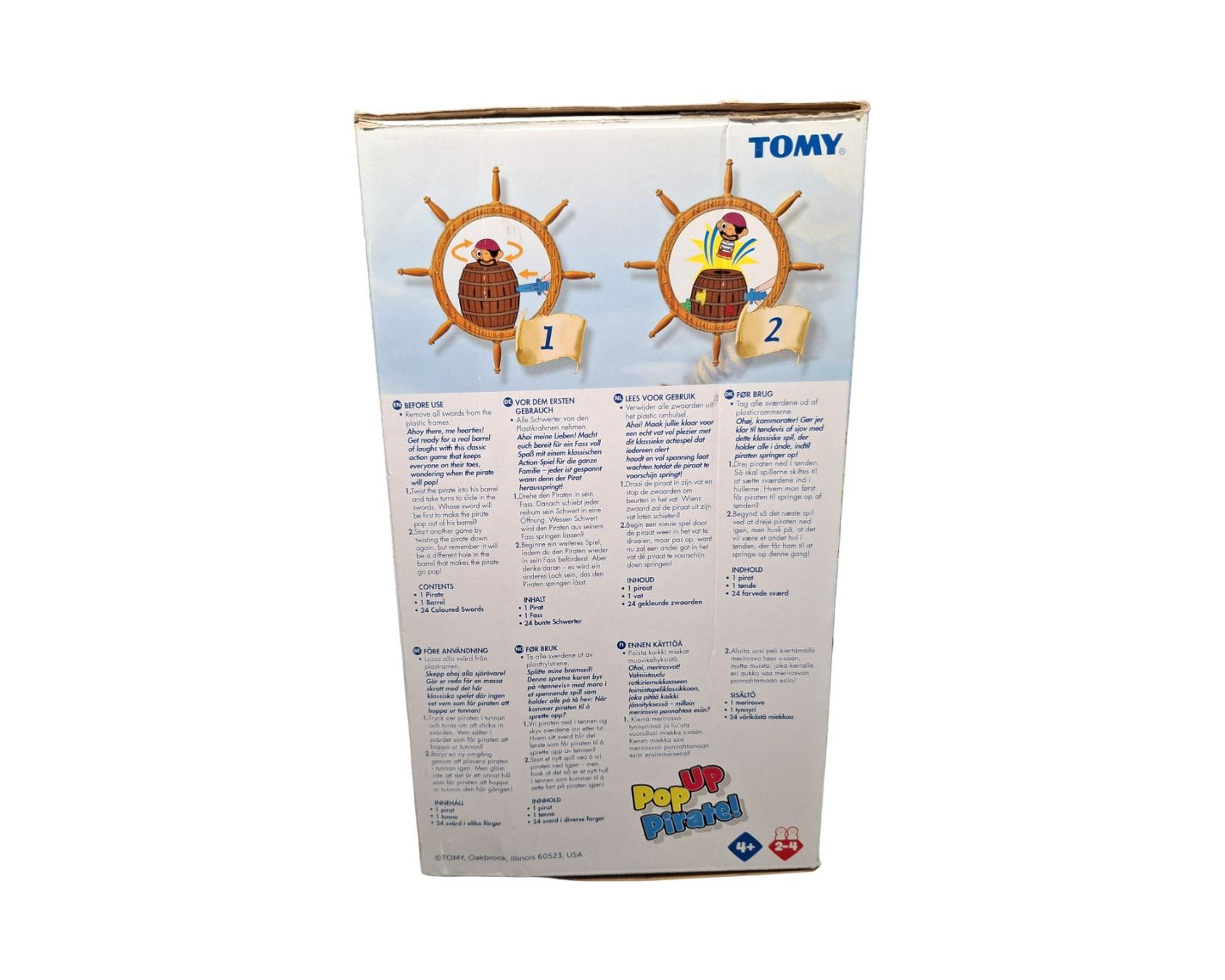 Tomy Giochi: TOMY Pop Up Pirate Spiel 4+ – Usato da Wil SG venduto da Restwert_Wil 5