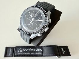 OMEGA x SWATCH Mission to the Moon "Grey Lines" NOBox&papers