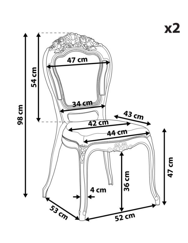 Sedie: Zwei transparente Armlehnenstühle – Usato da Immensee venduto da Lino63 2