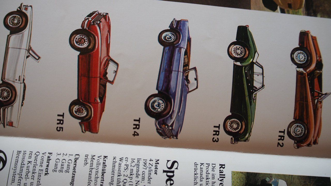 Triumph Documenti: Triumph TR7 Prospekt 1975 – Usato da Zofingen venduto da sosalinos01 9
