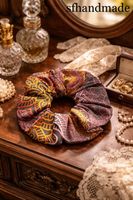 Schönes *Mandala* Scrunchie - sfhandmade