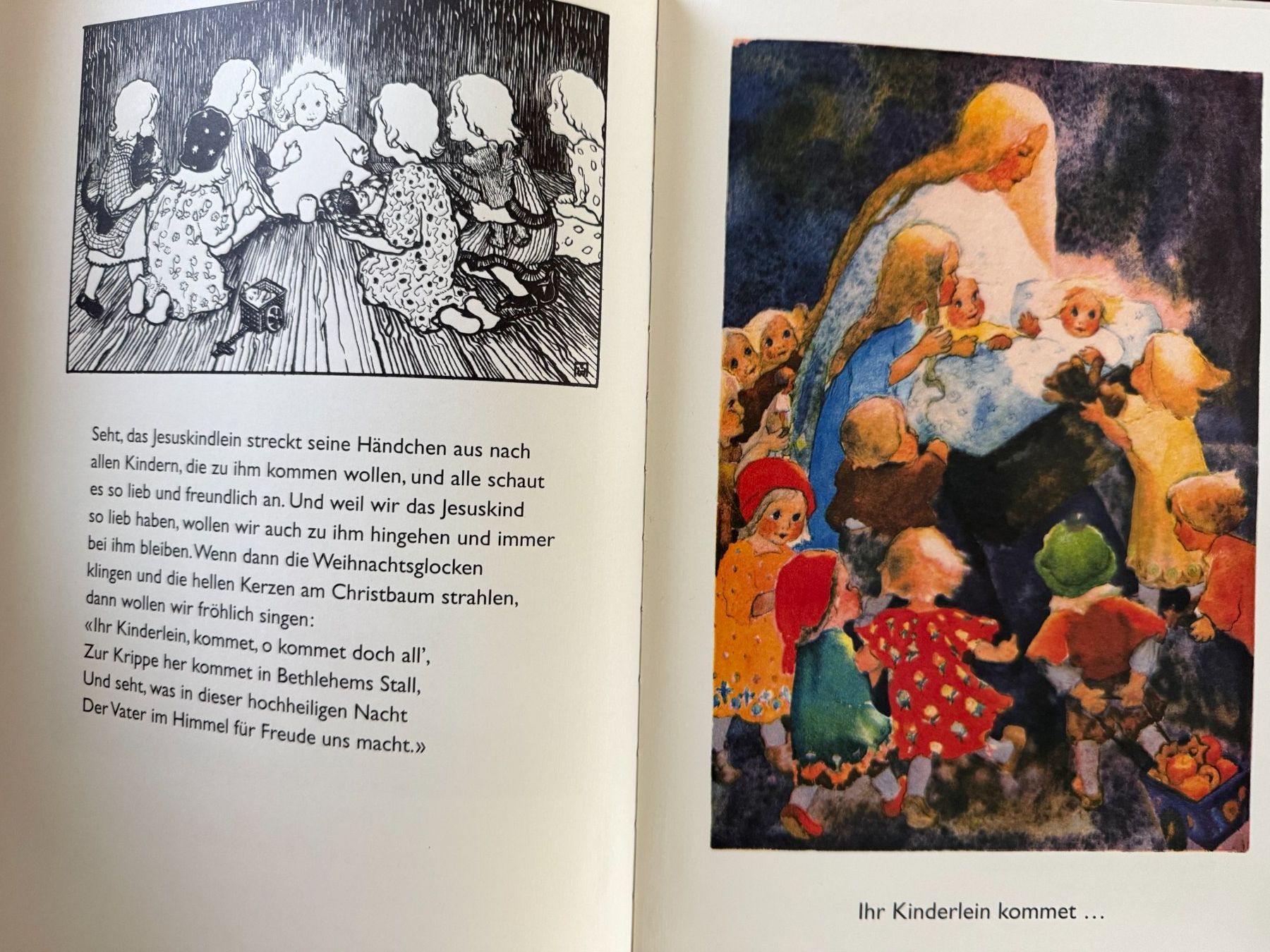 Livres: Bilderbuch Mili Weber   Ihr Kinderlein kommet, o kommet... – D'occasion à Subingen par ArtBead 9