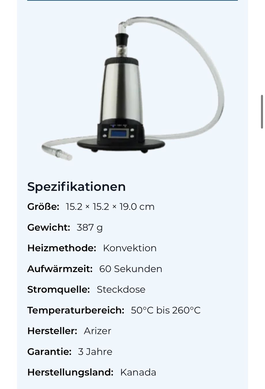 vape laden lübeck Hollandbong, mit Schlauch und Kopf, 40cm, MIT Kickloch, grün main image 0