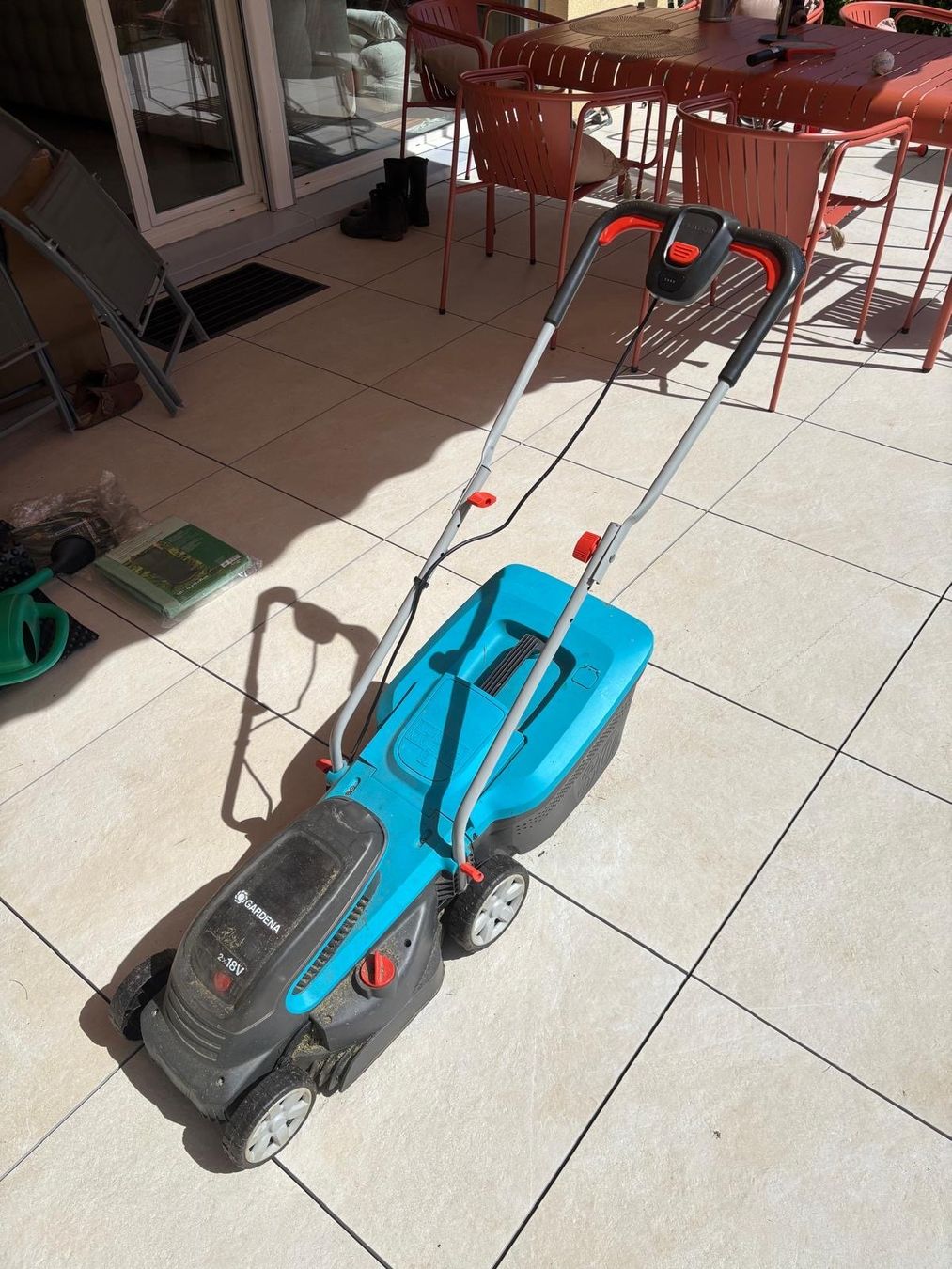 Gardena Tagliaerba: Tondeuse électrique à batterie Gardena – Usato da Gland venduto da isa__sml 1