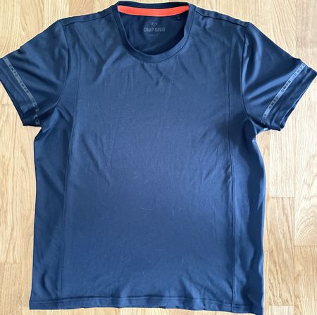 Camp David Gym Trikot Dress Fitness L schwarz Shirt neu 57.-