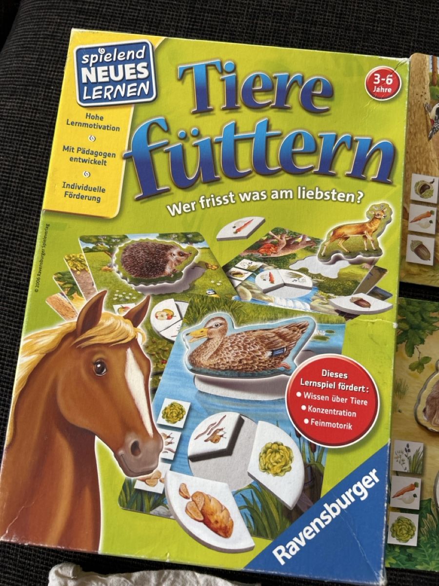 Ravensburger Giochi: Ravensburger "Tiere füttern" – Usato da Dottikon venduto da cimar 1