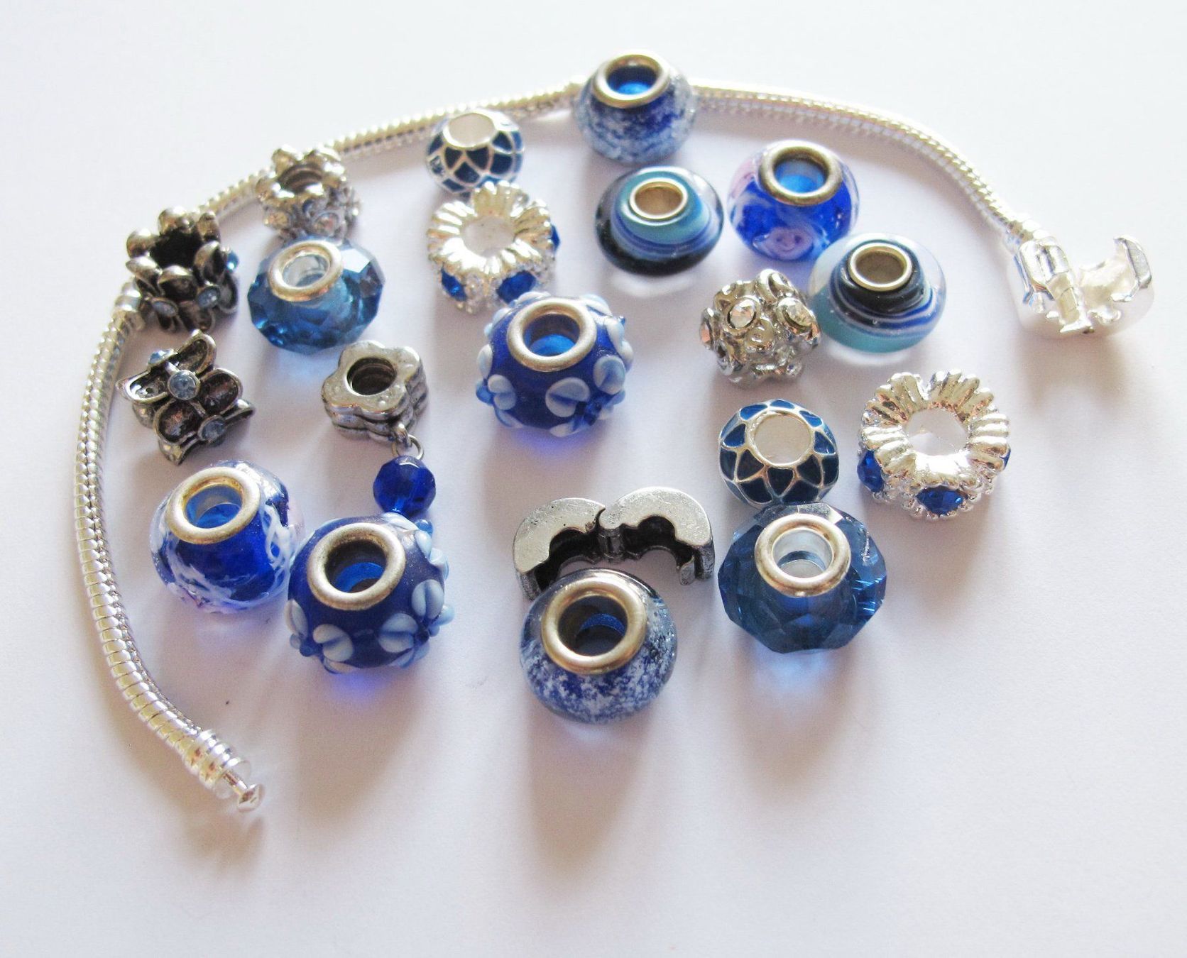 Anhänger: European Beads Kette selber machen DIY – Neu (gemäss Beschreibung) aus Schwanden GL von UHRKNALL 1