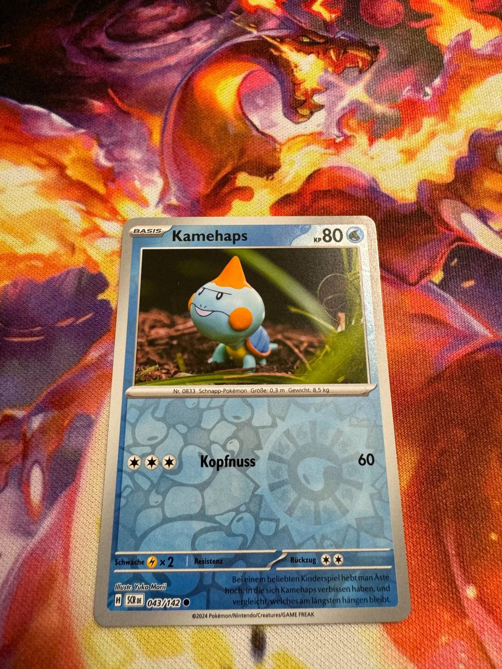 Pokémon Carte collezionabili: Kamehaps (SCR 043) / Reverse Holo / Stellarkrone – Nuovo (secondo la descrizione) da Bülach venduto da CherryBlu