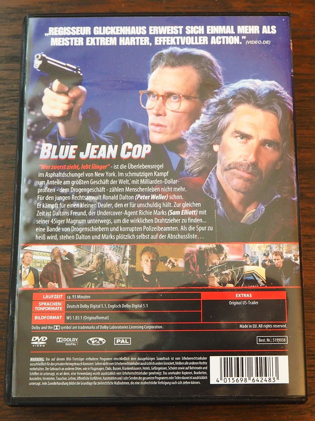 Tutti i DVDs: Blue Jean Cop / Peter Weller – Usato da Chur venduto da big_5zx8 1