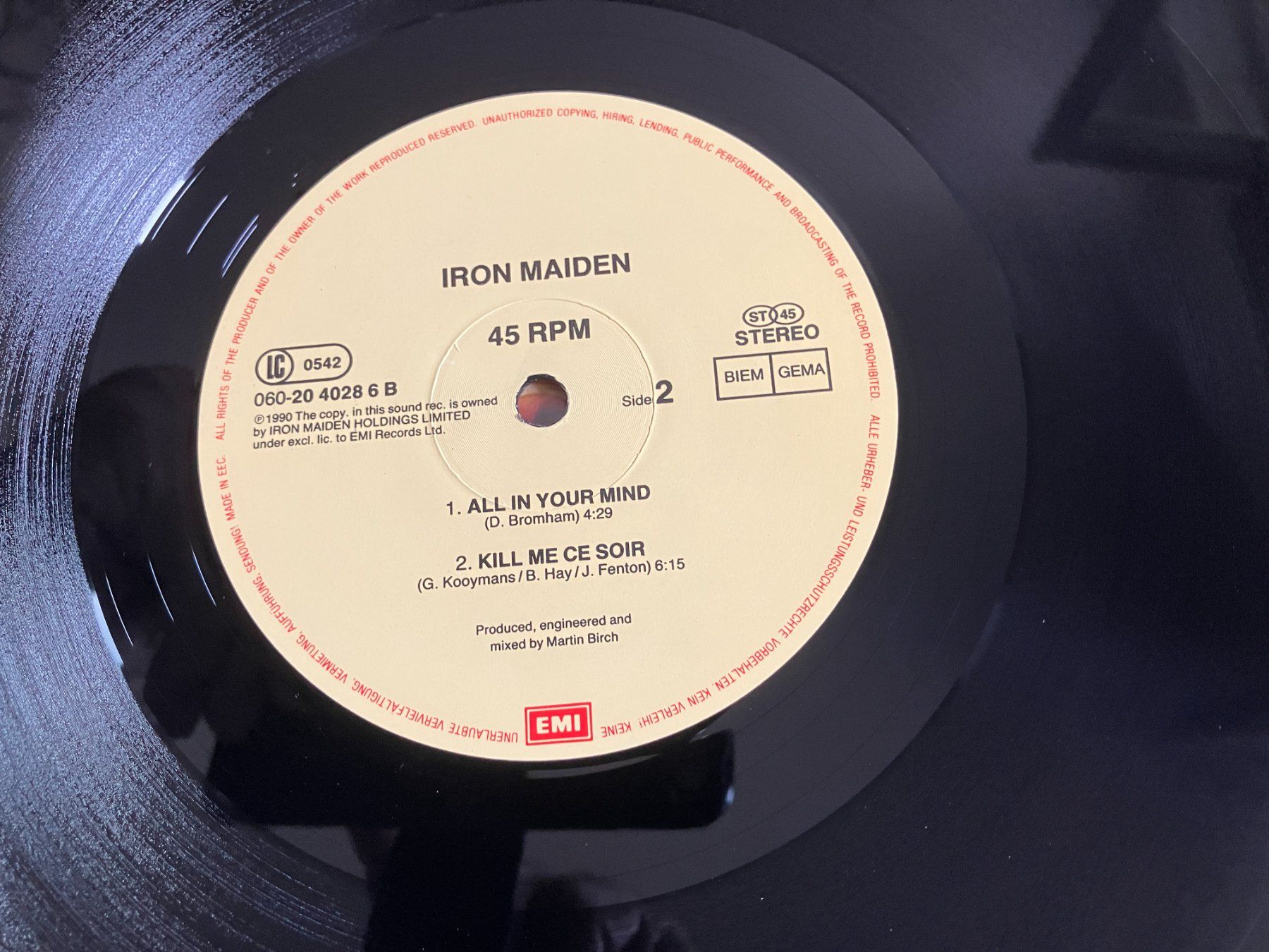 Dischi in vinile: Iron Maiden – Usato da Aarwangen venduto da Jukebox3 7