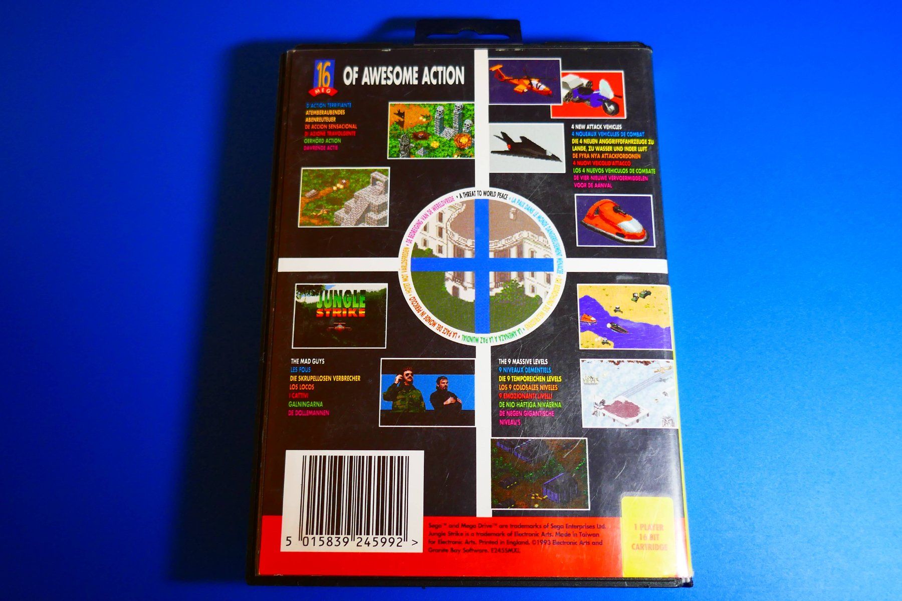 Sega Spiele: Jungle Strike : The Sequel to Desert Strike - Mega Drive – Gebraucht aus Vuarrens von Espace-Retro 5
