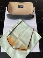 Sonnenbrille Chanel 4208 braun/orange, top Zustand, inkl. Et