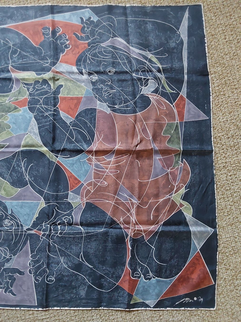 Foulard & Sciarpe: Erni Hans. Foulard 75x79cm. – Usato da Steinach venduto da Chilli1957 1