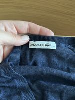 Lacoste Kleid, Marine/Weiss, Wolle, wie neu