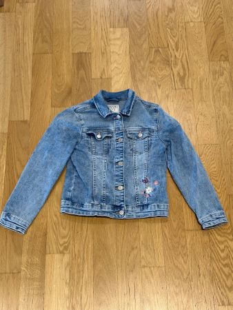 Jeansjacke für Mädchen, Grösse 128, Top Zustand!