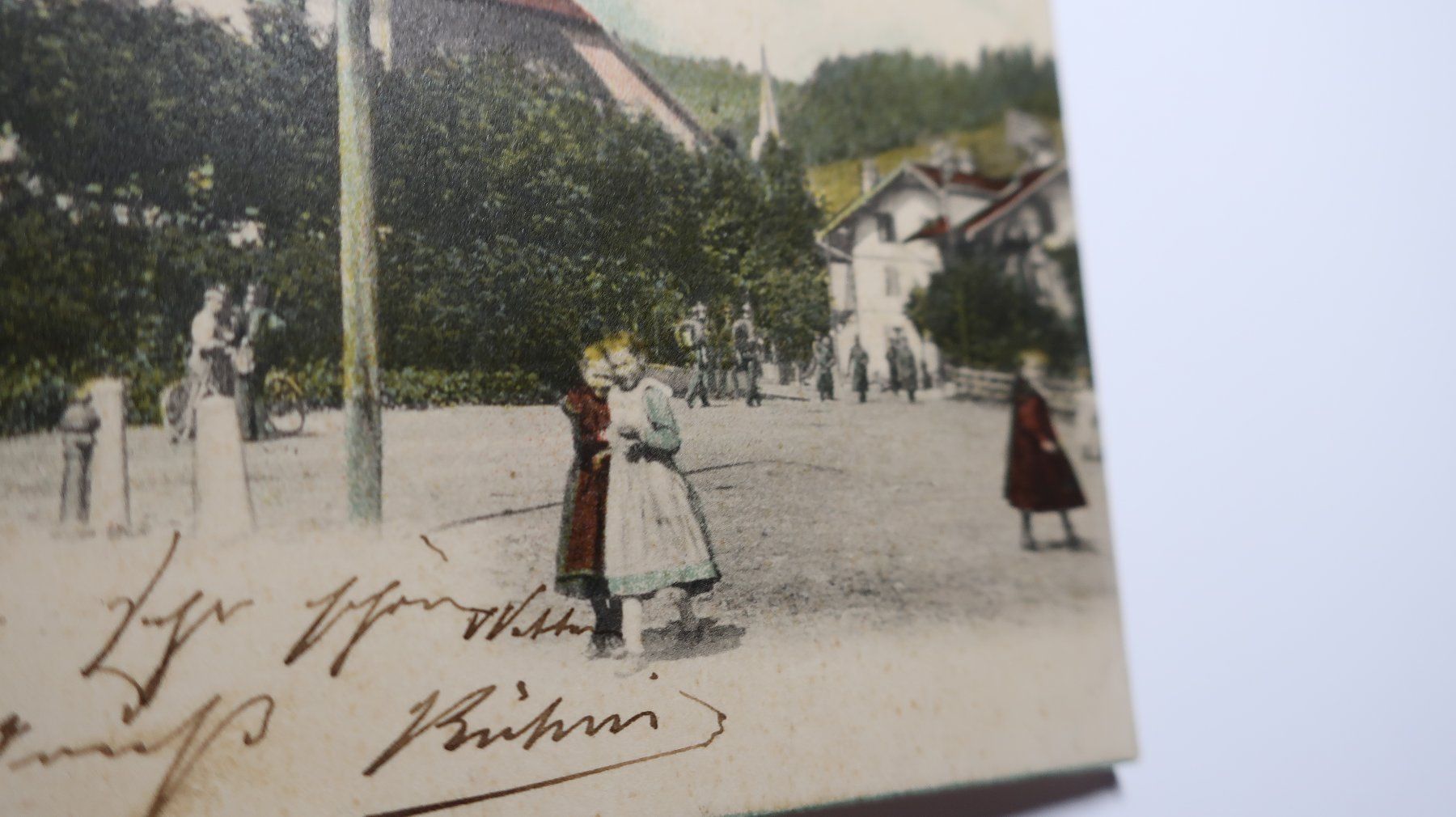 Cartoline postali: Langnau  Hotel Emmenthal 1903 – Usato da Cormoret venduto da Pascalll2001 3
