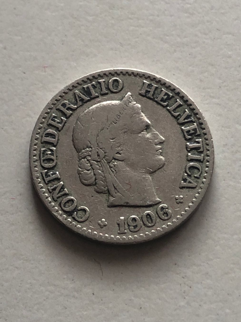 Tutti le monete: 10 Rp. 1906 – Usato da Schötz venduto da Odpa