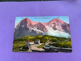 kleine Scheidegg Berner Oberland, alte Ak, 1914