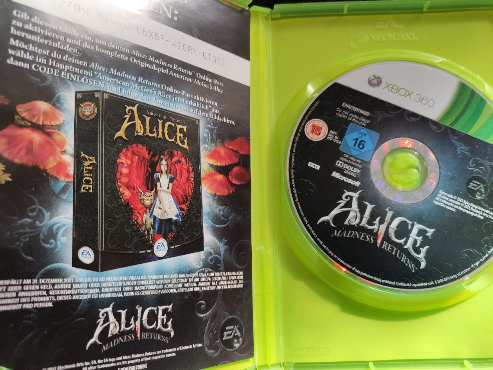 Microsoft Giochi: Alice: Madness Returns - Xbox 360 -  – Usato da fribourg venduto da GameSpot 2