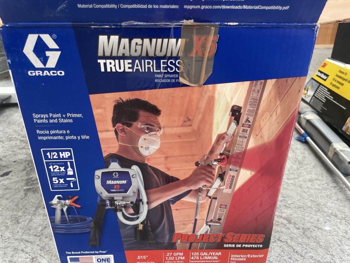 Tutti gli attrezzi: Graco Magnum X5 TrueAirless Sprühgerät  – Usato da Bäch SZ venduto da inf_jgc8