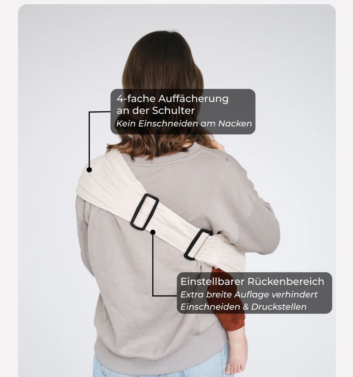 Qookie Bauch- & Rückentragen: Qookie Go Hüfttrage - Leo beige – Neu und originalverpackt aus Frick von mih_zlp8 3